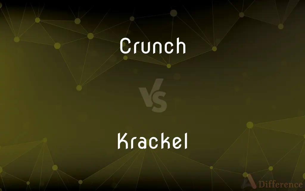 Crunch vs. Krackel — What's the Difference?