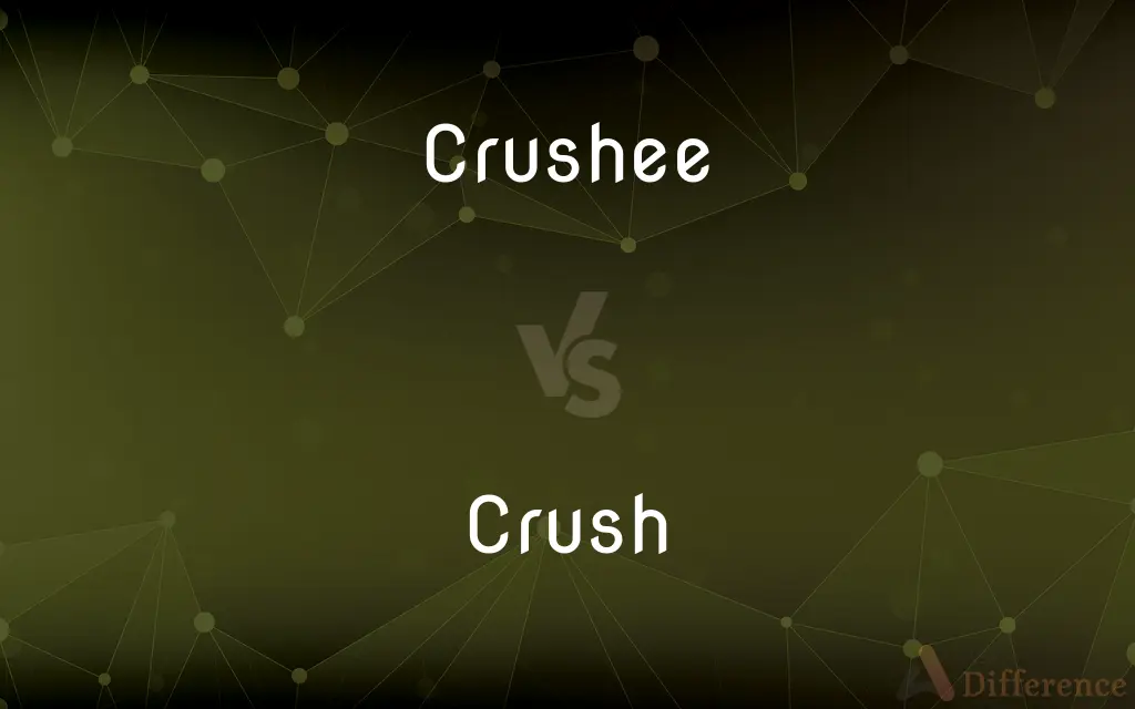 Crushee vs. Crush — What's the Difference?