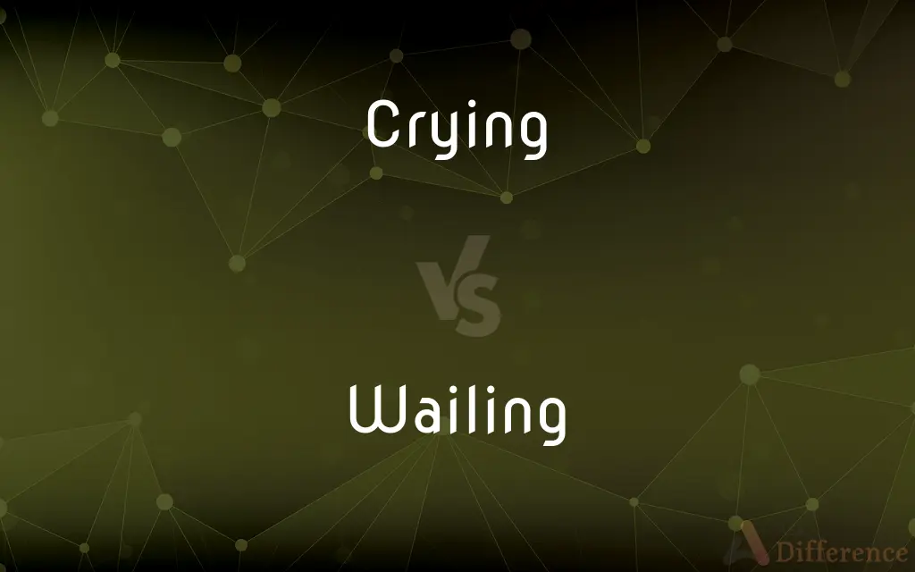 Crying vs. Wailing — What's the Difference?