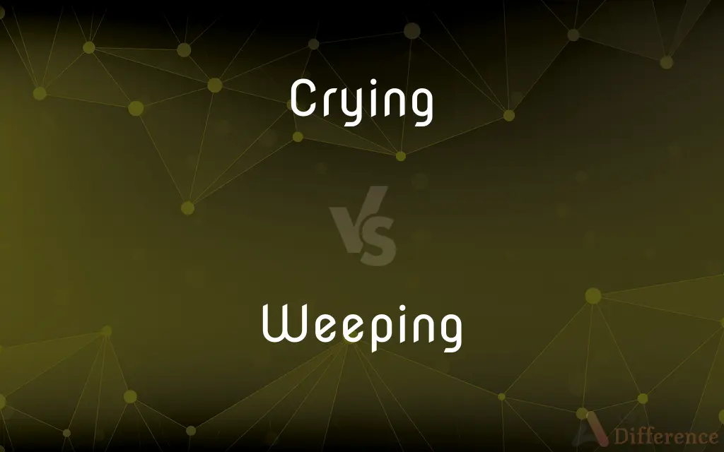 Crying vs. Weeping — What's the Difference?