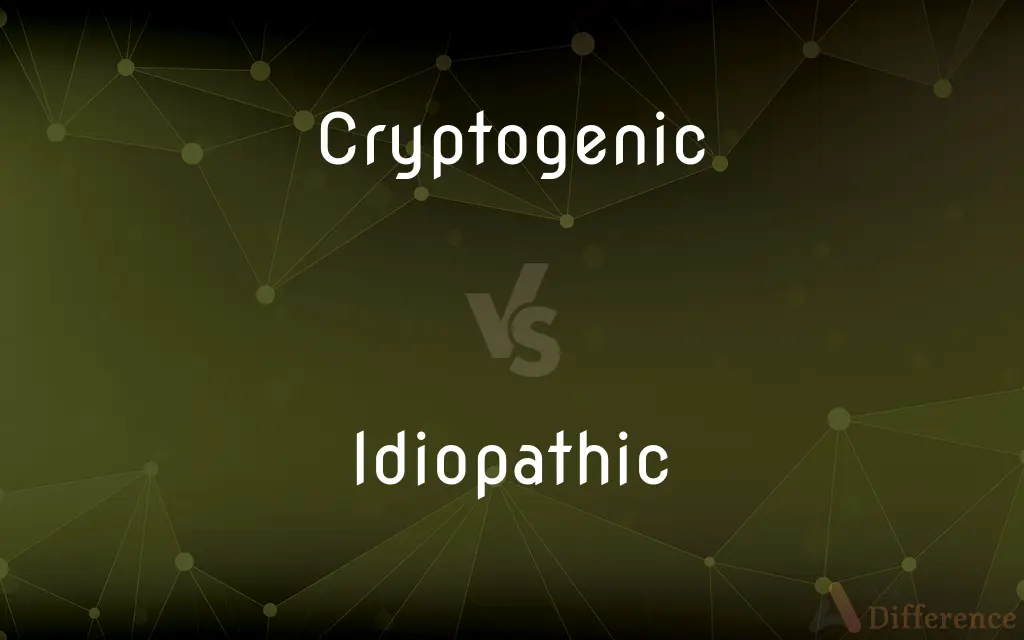 Cryptogenic vs. Idiopathic — What's the Difference?