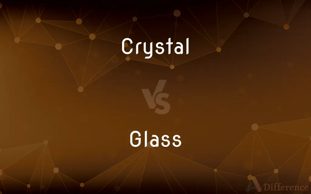 Crystal vs. Glass — What's the Difference?