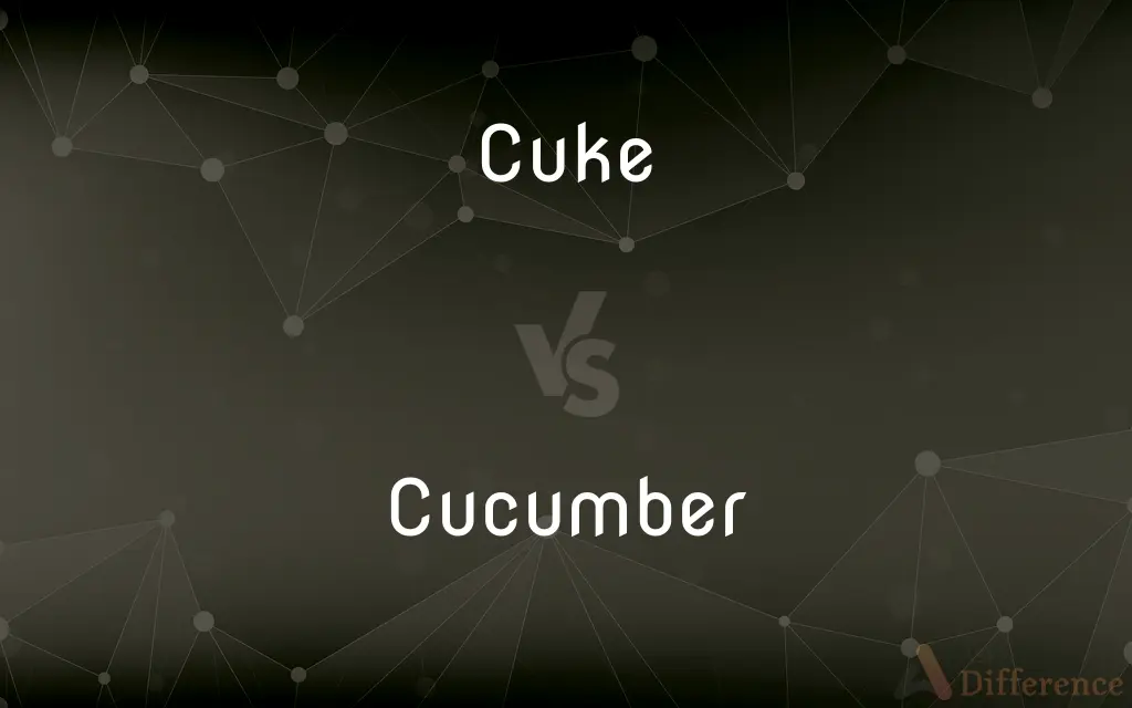 Cuke vs. Cucumber — What's the Difference?