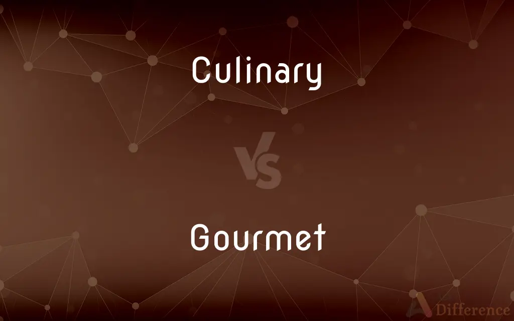 Culinary vs. Gourmet — What's the Difference?