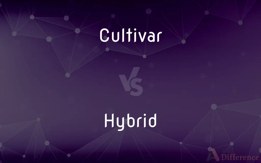 Cultivar vs. Hybrid — What's the Difference?