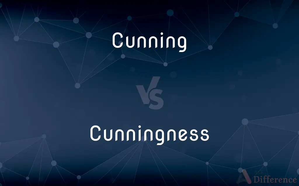 Cunning vs. Cunningness — What's the Difference?