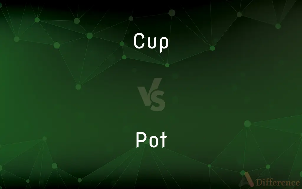 Cup vs. Pot — What's the Difference?
