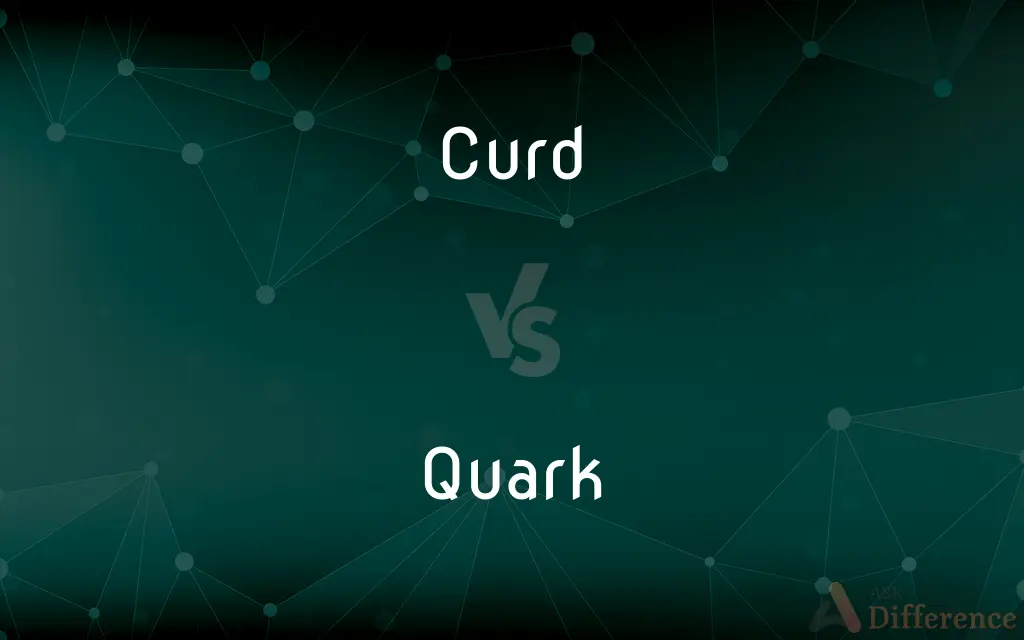 Curd vs. Quark — What's the Difference?