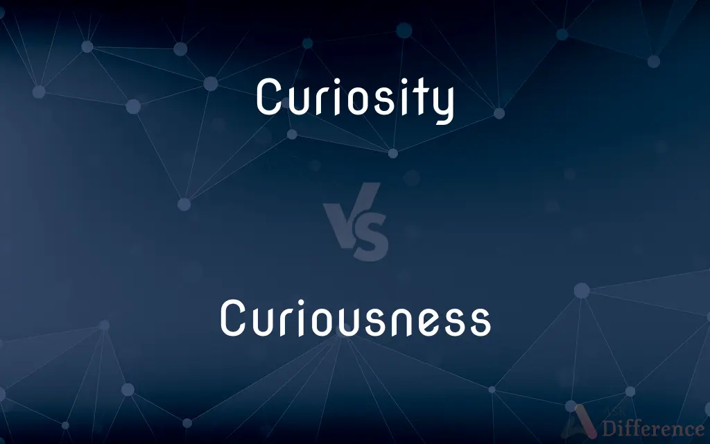 Curiosity vs. Curiousness — What's the Difference?