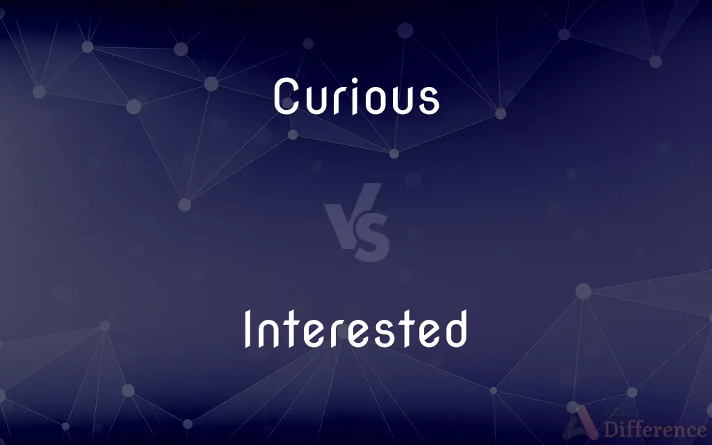 Curious vs. Interested — What's the Difference?