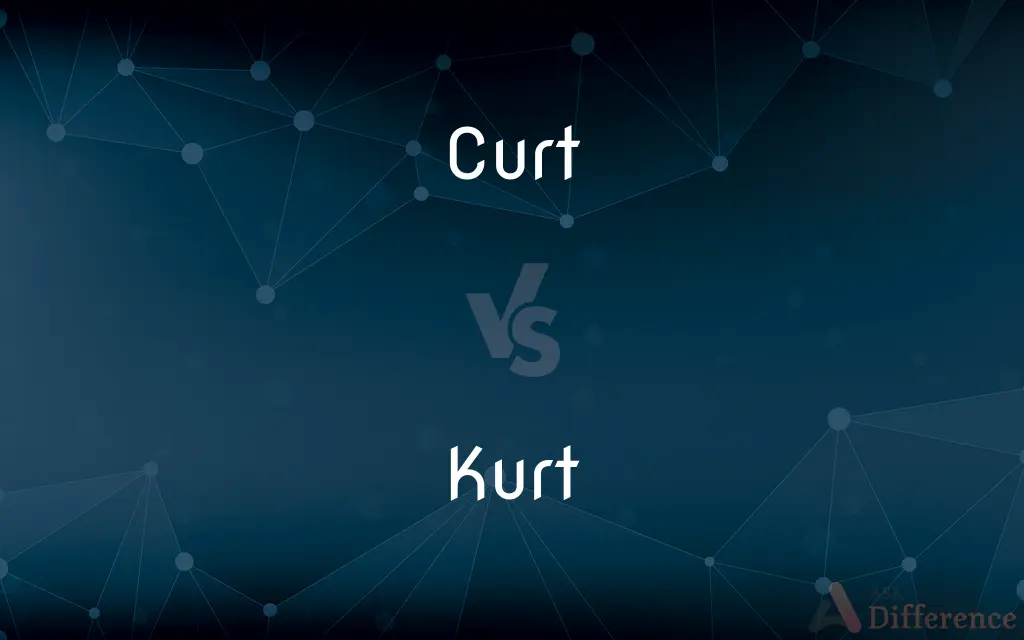 Curt vs. Kurt — What's the Difference?