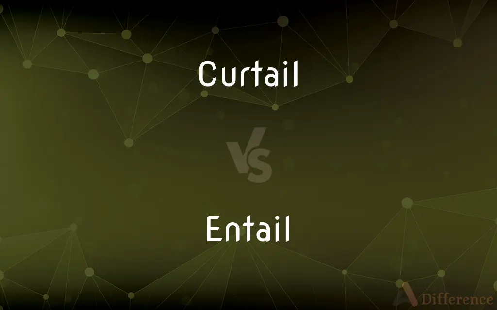 Curtail vs. Entail — What's the Difference?
