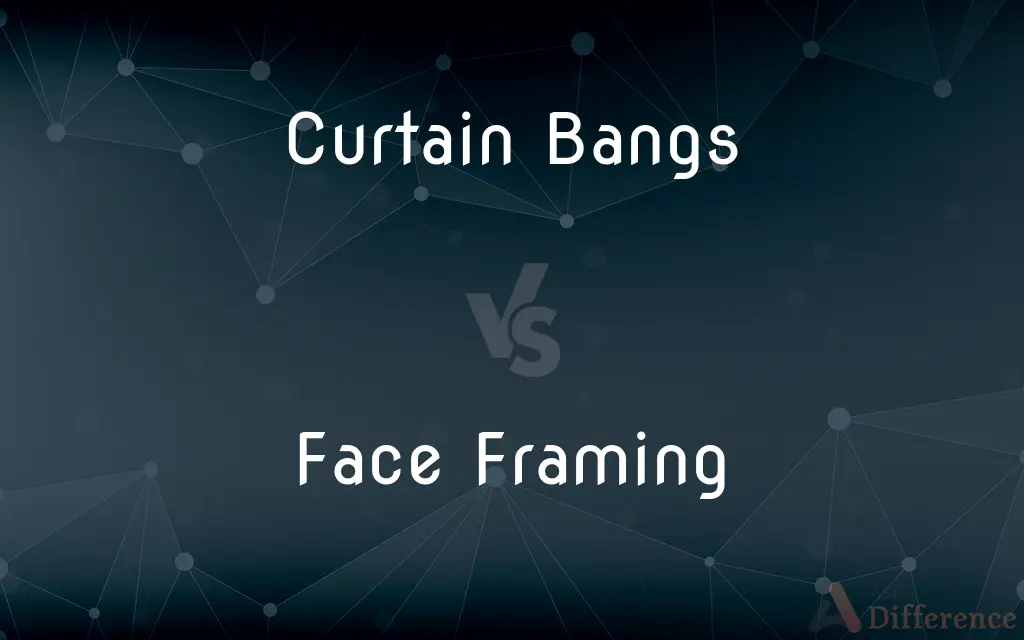 Curtain Bangs vs. Face Framing — What's the Difference?