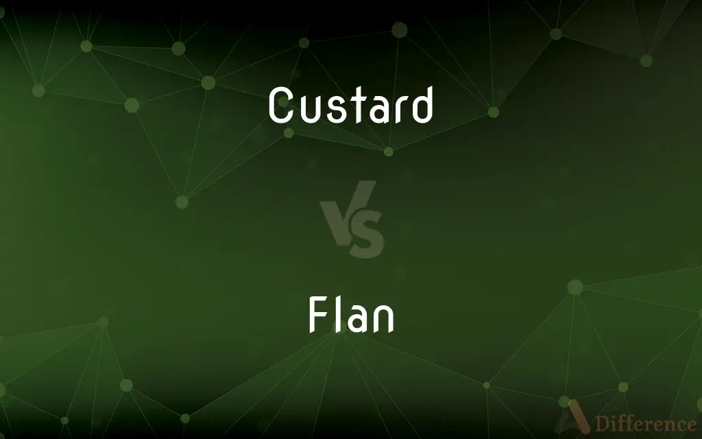 Custard vs. Flan — What's the Difference?