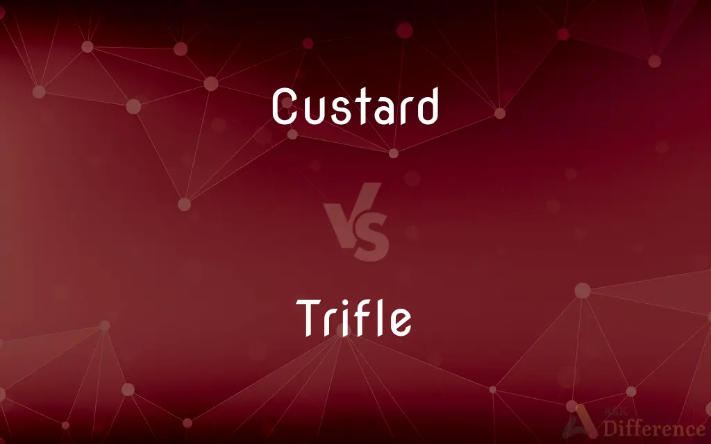 Custard vs. Trifle — What's the Difference?