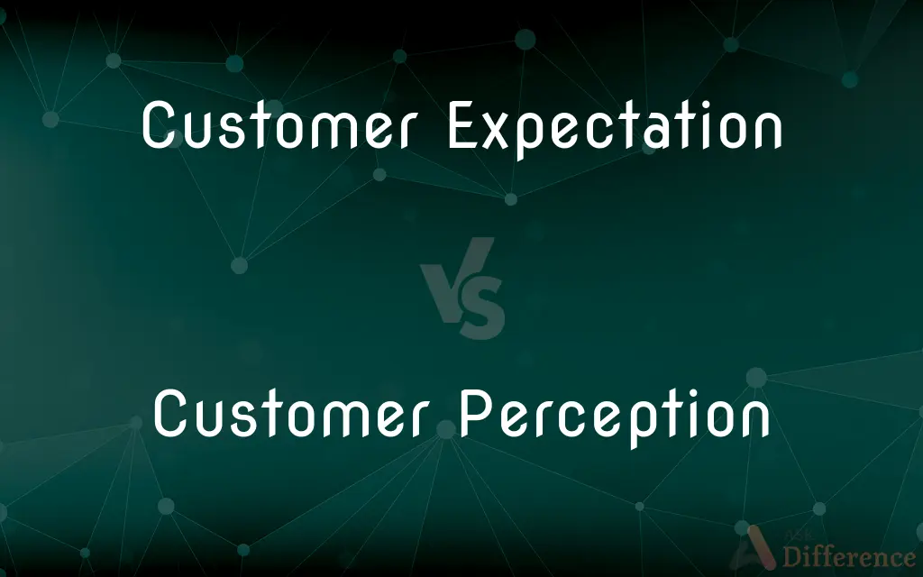 Customer Expectation vs. Customer Perception — What's the Difference?
