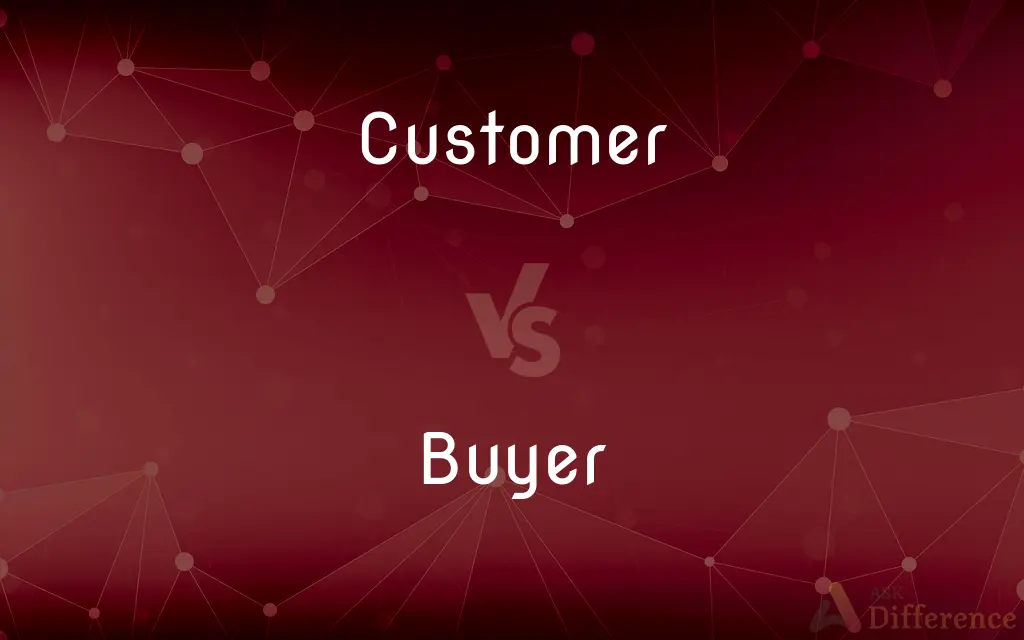 Customer vs. Buyer — What's the Difference?