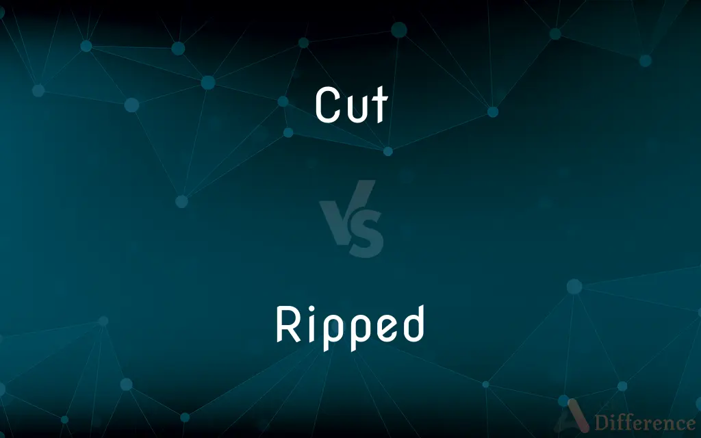 Cut vs. Ripped — What's the Difference?