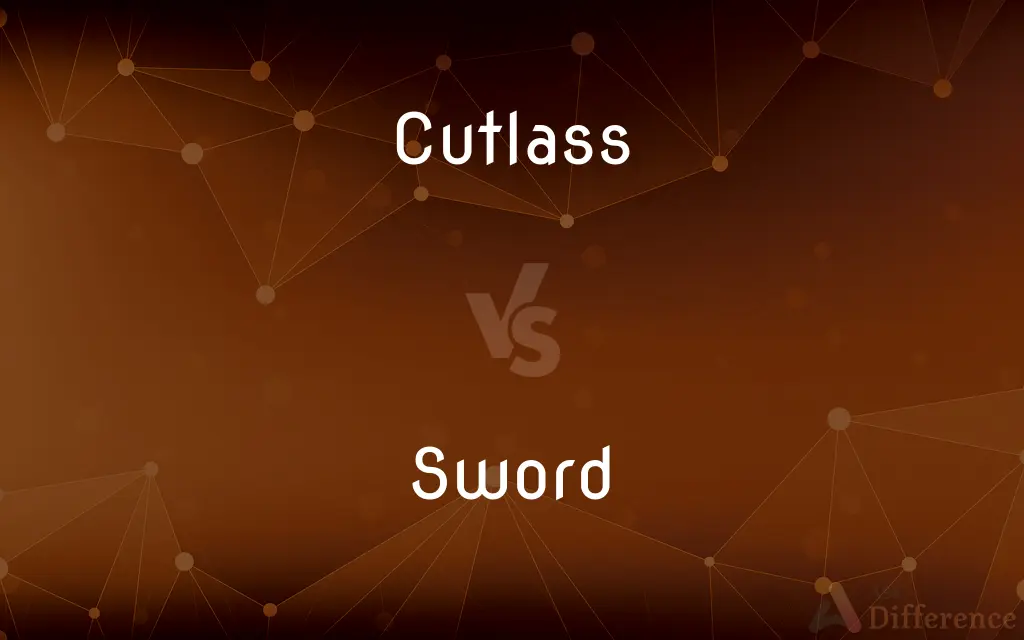 Cutlass vs. Sword — What's the Difference?