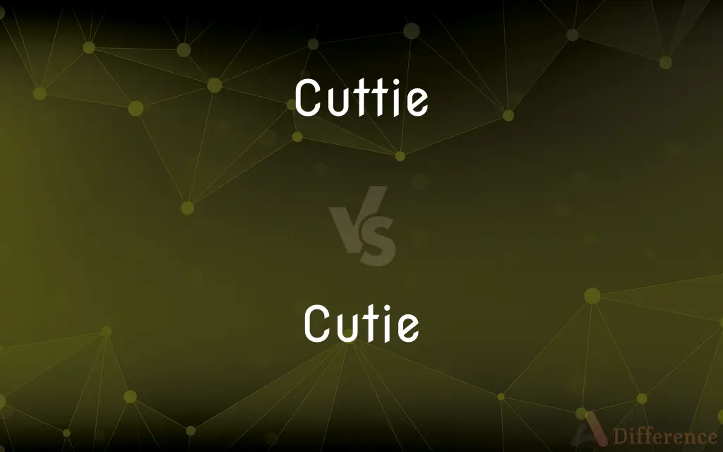 Cuttie vs. Cutie — What's the Difference?