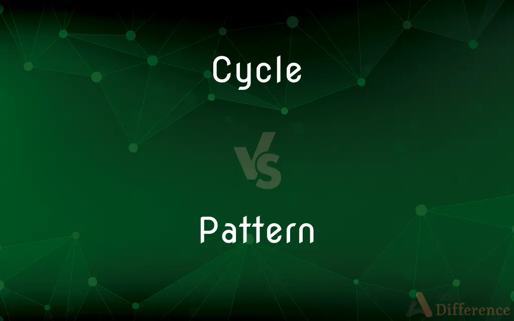 Cycle vs. Pattern — What's the Difference?