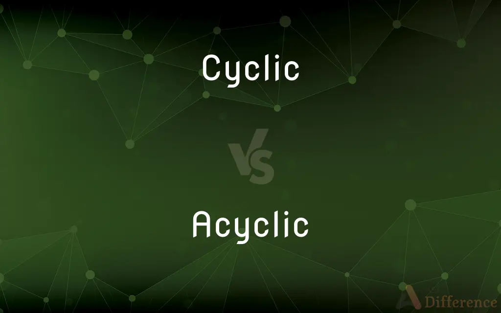 Cyclic vs. Acyclic — What's the Difference?
