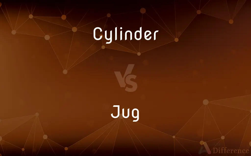 Cylinder vs. Jug — What's the Difference?
