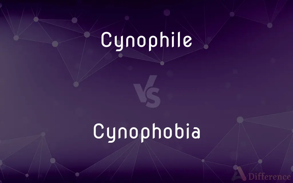 Cynophile vs. Cynophobia — What's the Difference?