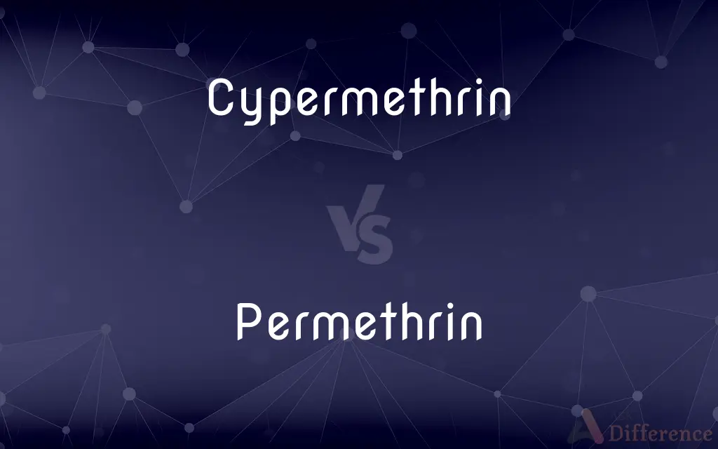 Cypermethrin vs. Permethrin — What's the Difference?