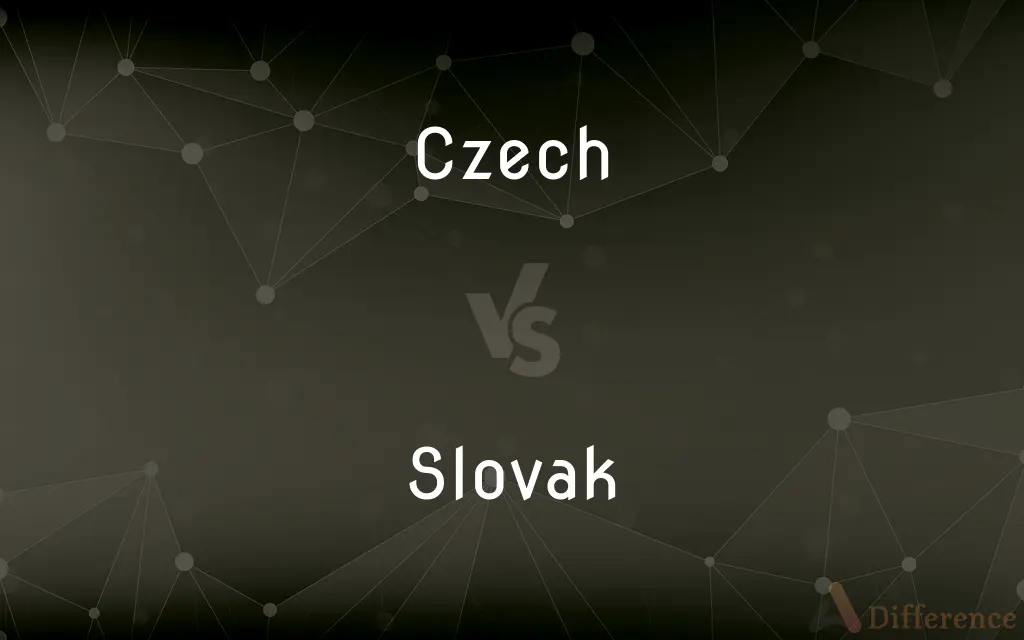 Czech vs. Slovak — What's the Difference?