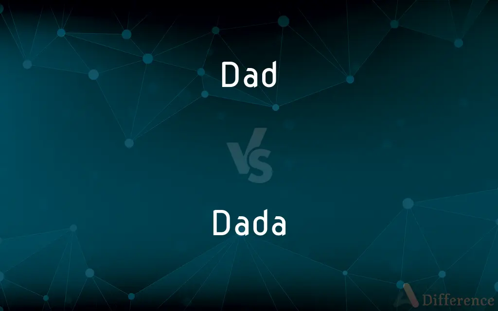 Dad vs. Dada — What's the Difference?