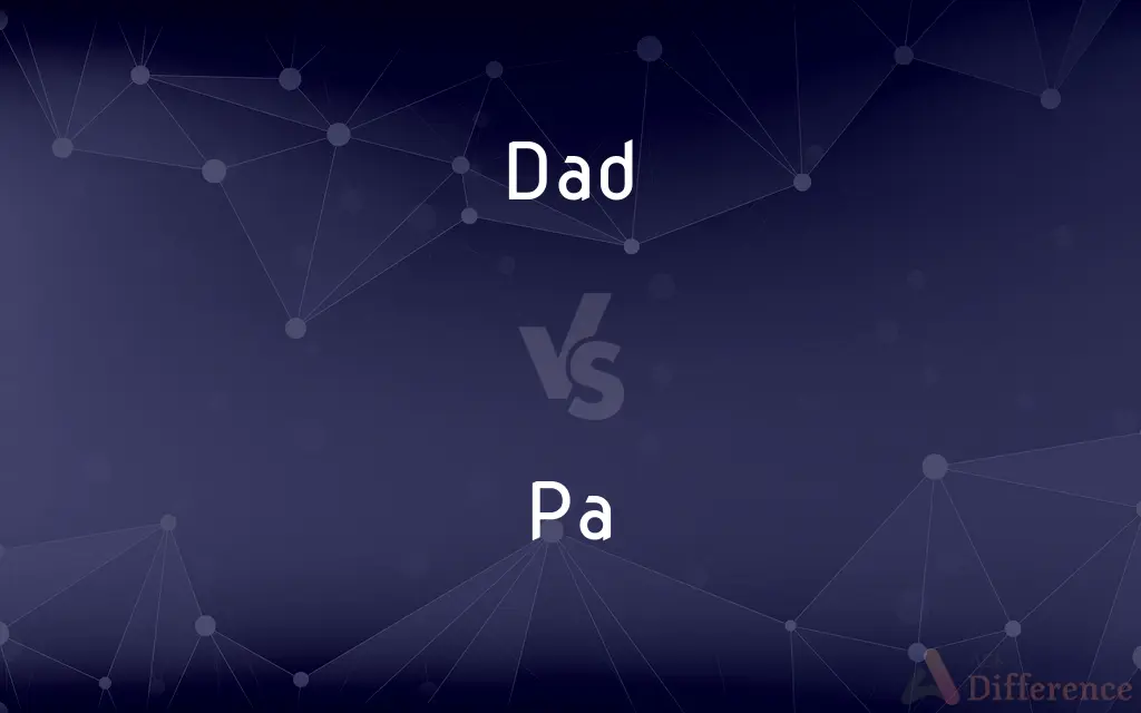 Dad vs. Pa — What's the Difference?