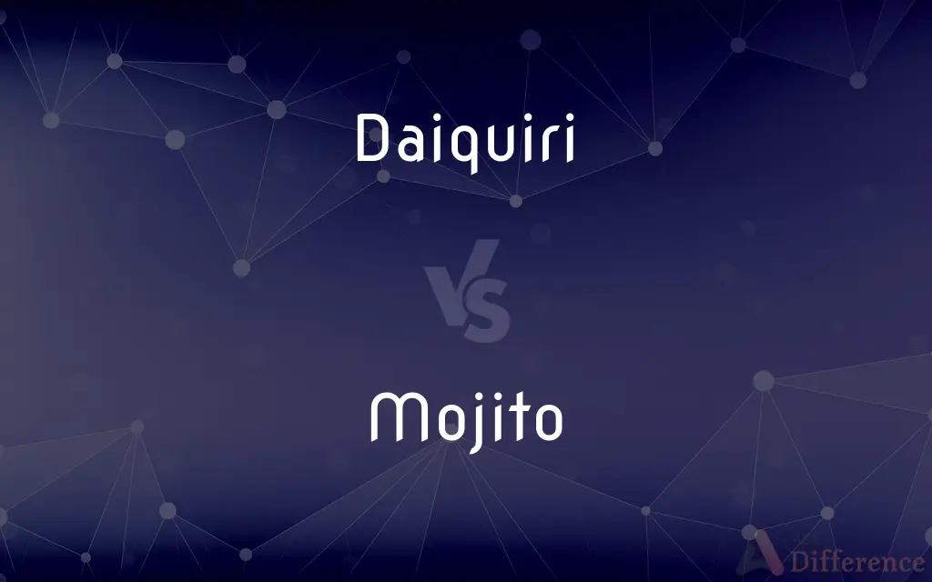 Daiquiri vs. Mojito — What's the Difference?