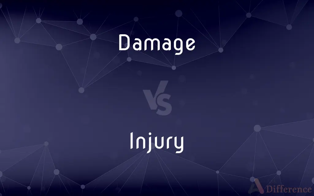 Damage vs. Injury — What's the Difference?