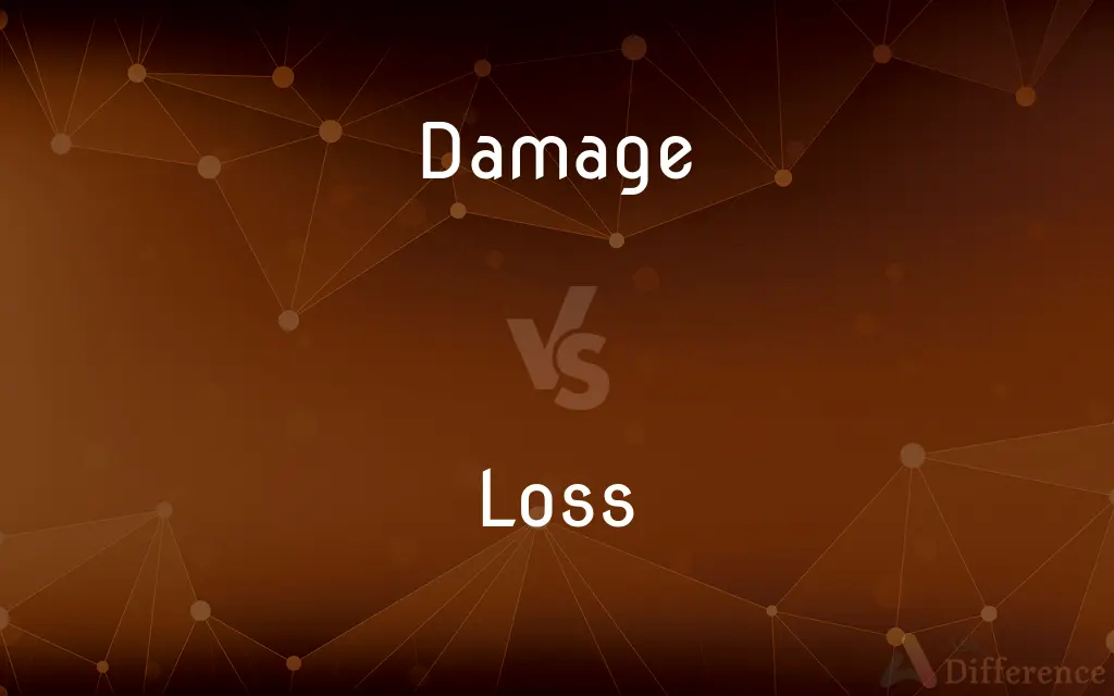 Damage vs. Loss — What's the Difference?