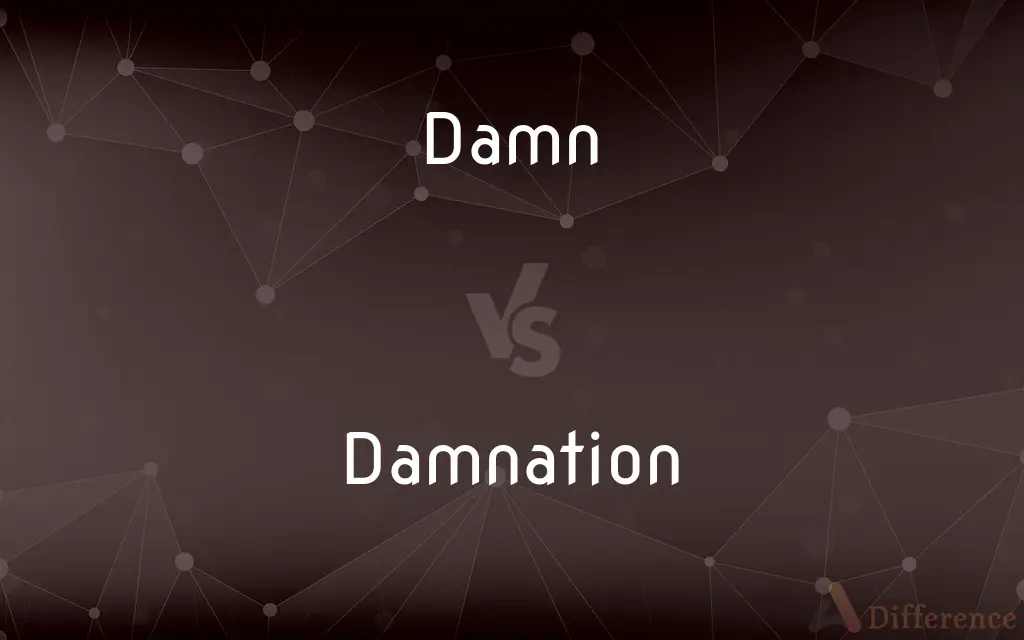 Damn vs. Damnation — What's the Difference?
