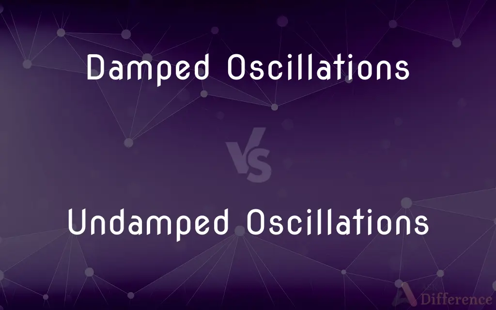 Damped Oscillations vs. Undamped Oscillations — What's the Difference?