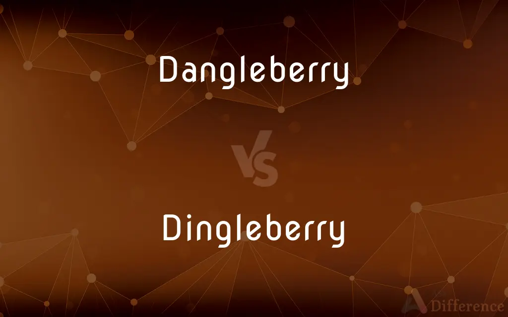 Dangleberry vs. Dingleberry — Which is Correct Spelling?