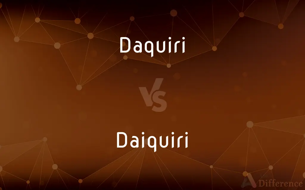 Daquiri vs. Daiquiri — Which is Correct Spelling?