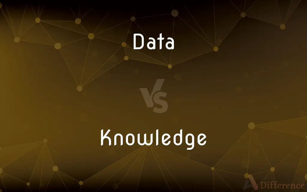 Data vs. Knowledge — What's the Difference?