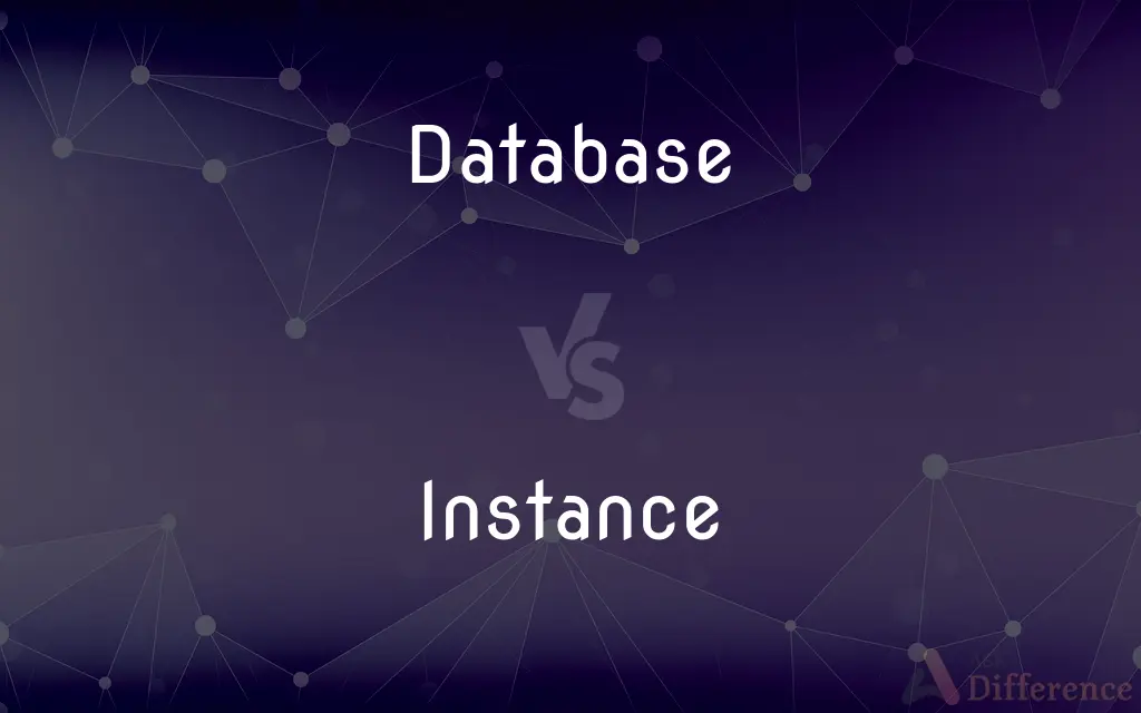Database vs. Instance — What's the Difference?