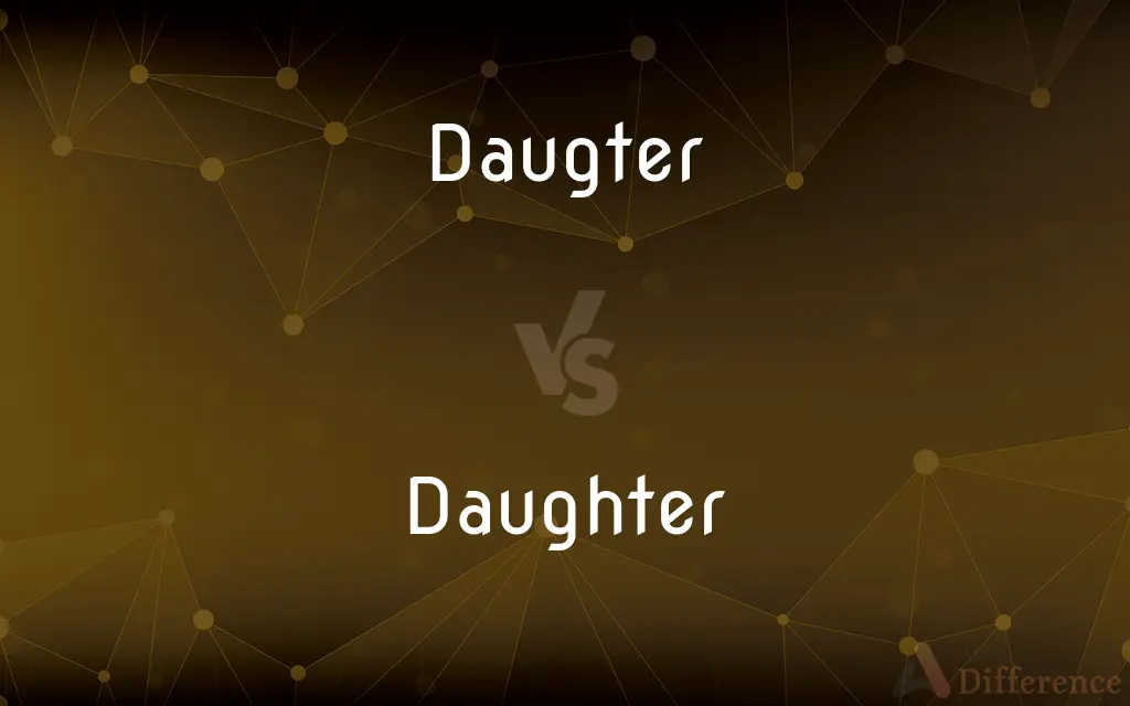 Daugter vs. Daughter — Which is Correct Spelling?