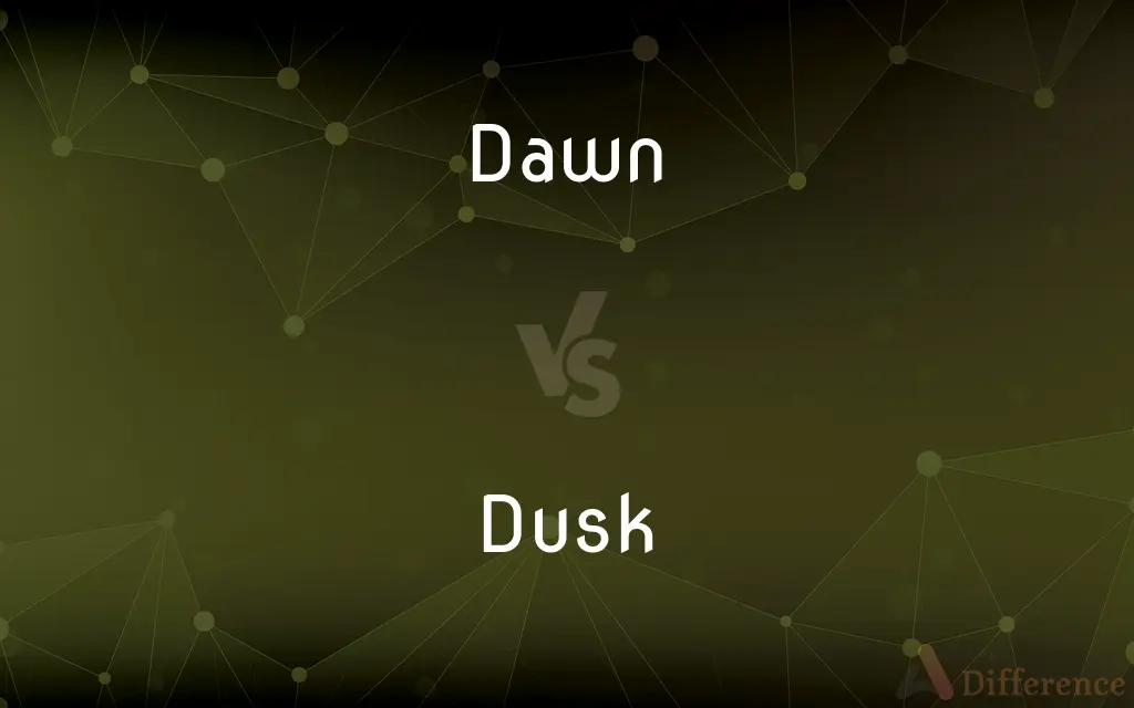 Dawn vs. Dusk — What's the Difference?