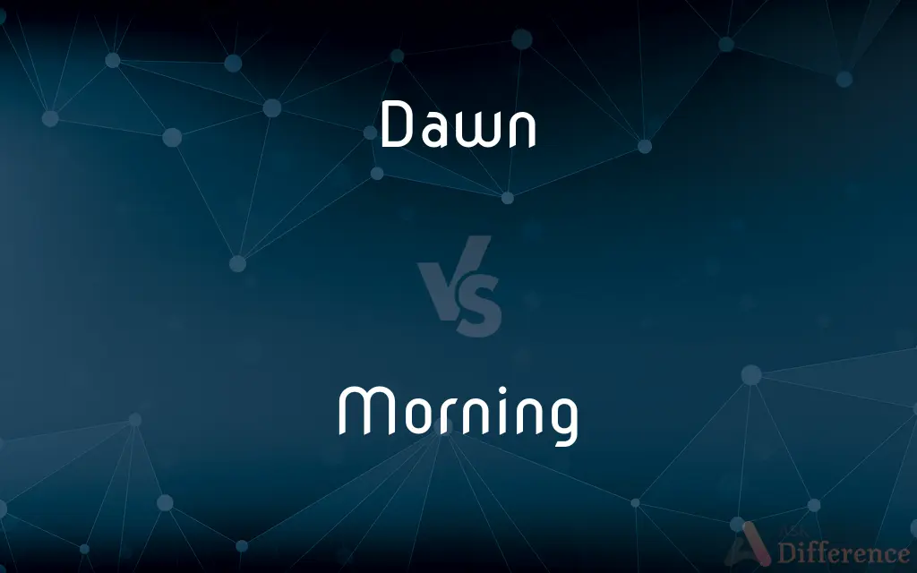 Dawn vs. Morning — What's the Difference?