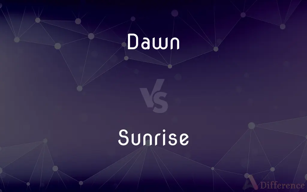 Dawn vs. Sunrise — What's the Difference?