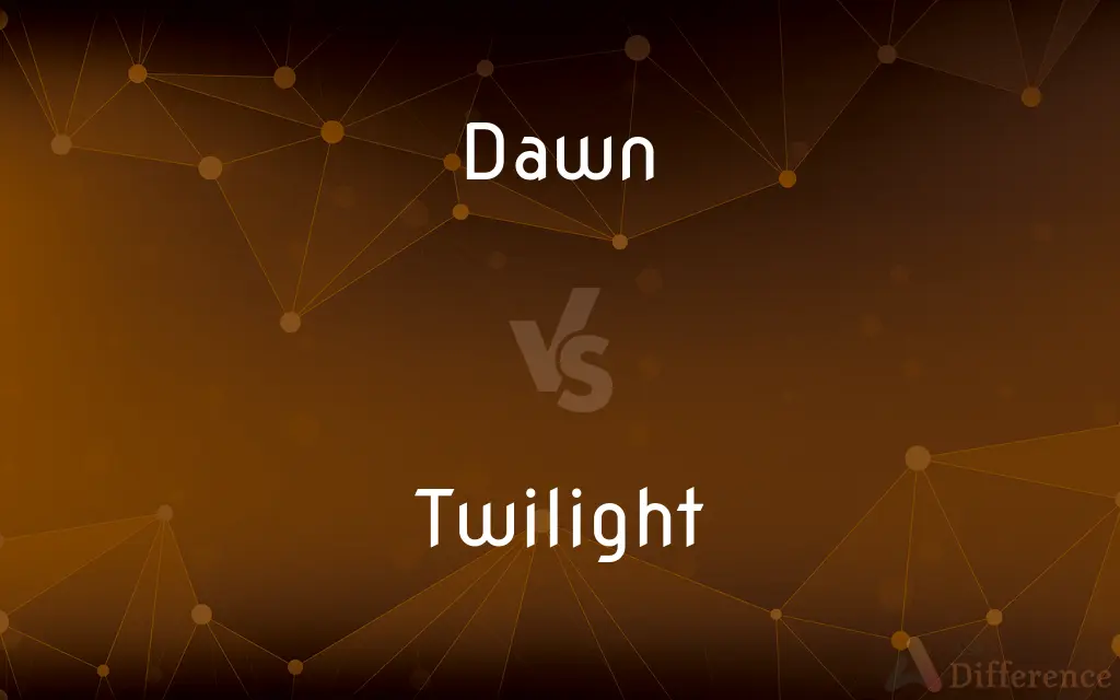 Dawn vs. Twilight — What's the Difference?