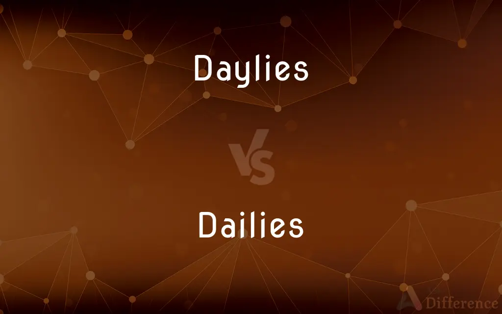 Daylies vs. Dailies — Which is Correct Spelling?