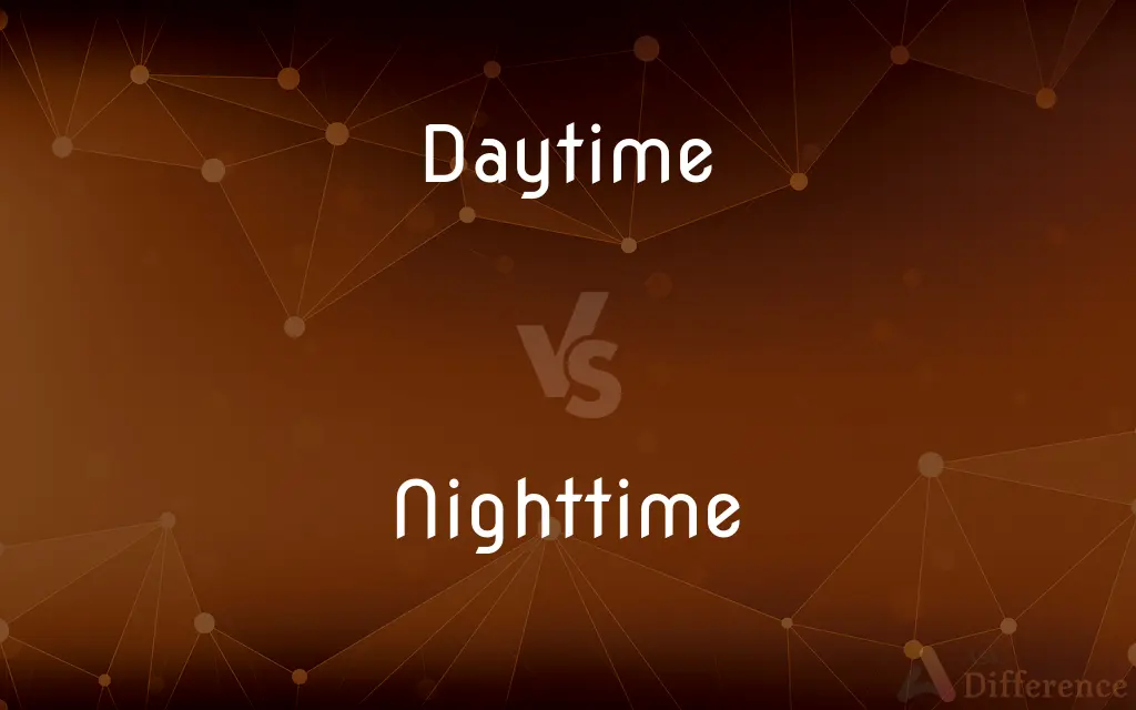 Daytime vs. Nighttime — What's the Difference?