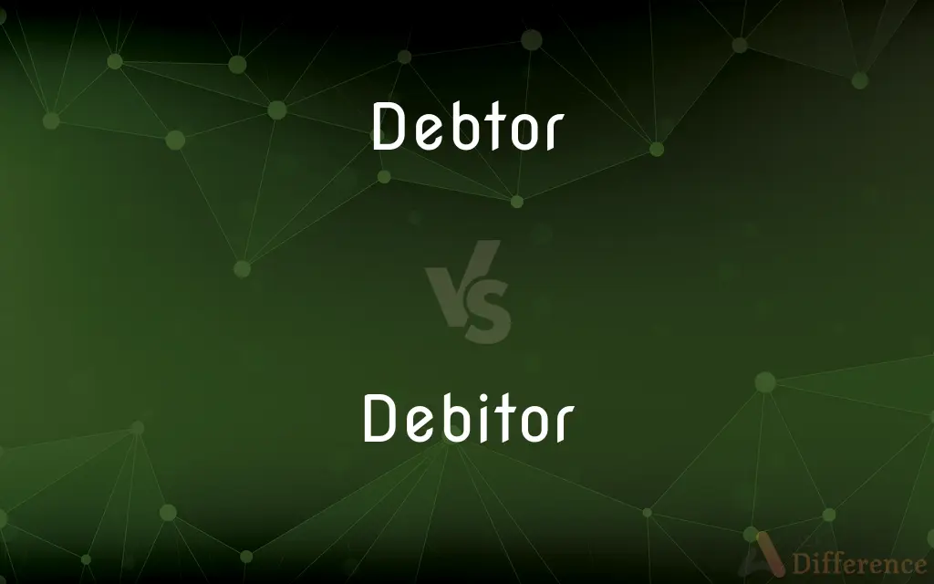 Debtor vs. Debitor — Which is Correct Spelling?