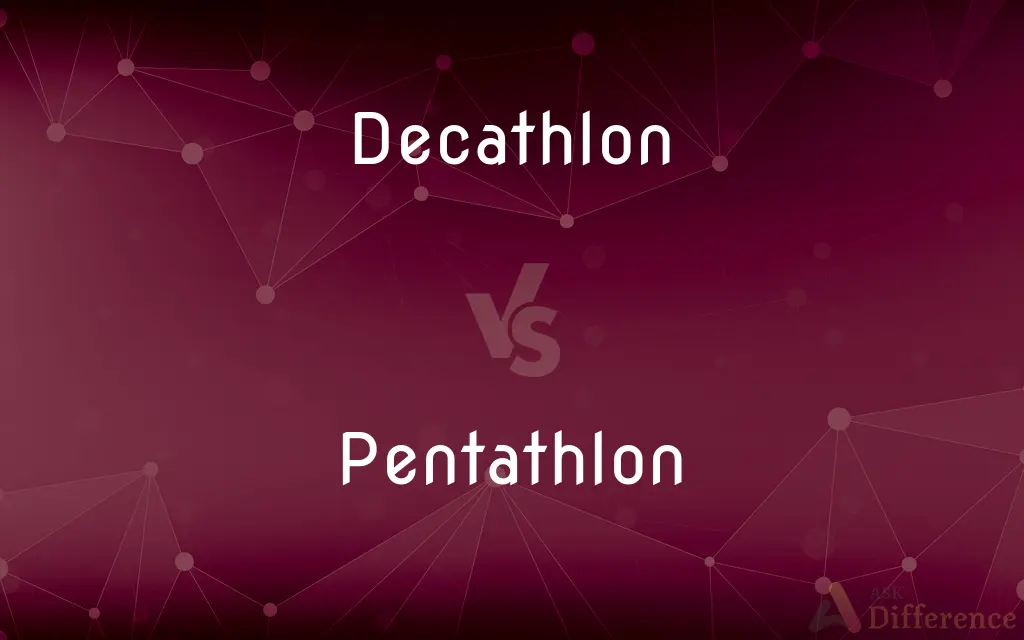 Decathlon vs. Pentathlon — What's the Difference?